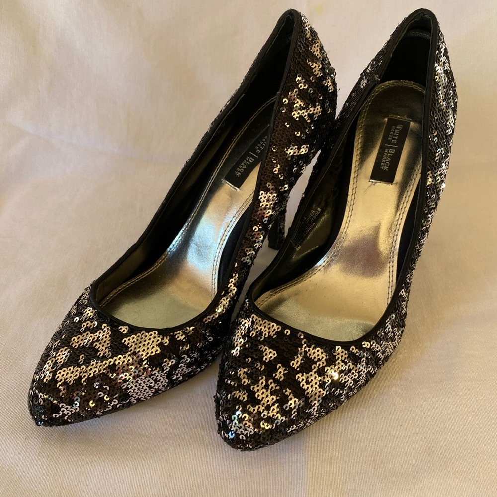 WHBM Sequin Heels